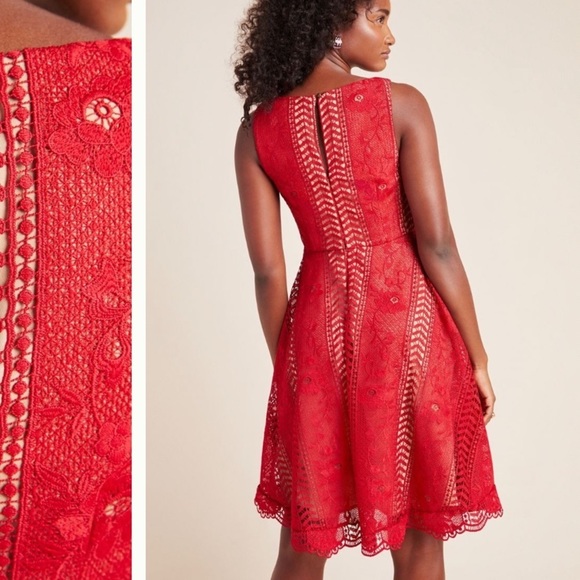 🌟hp🌟 Anthropologie NWT Georgia Mini Dress Size 4. - Picture 3 of 13